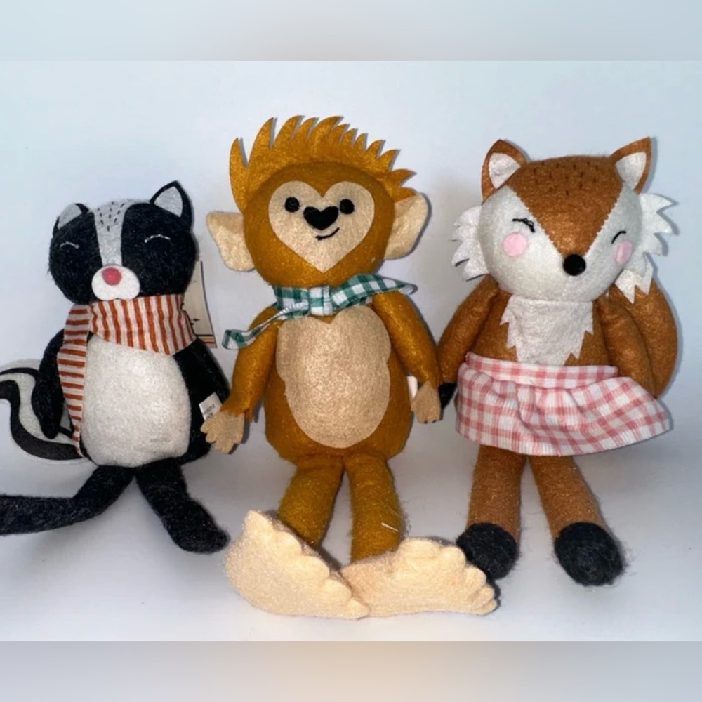 Target Bullseye Playground Fall 2024 Forest Animal Fabric Figural Full Set